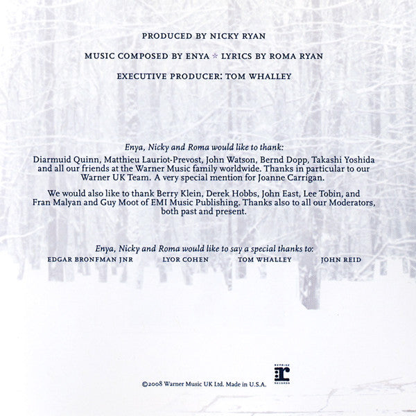 Enya : And Winter Came... (CD, Album)