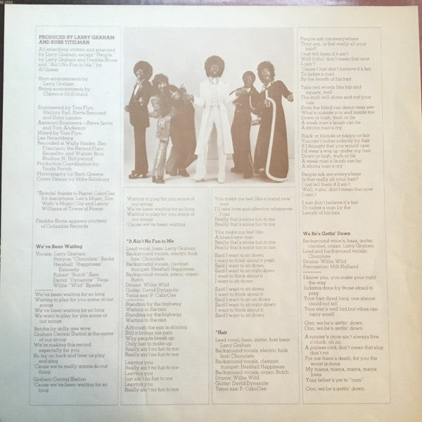 Graham Central Station : Graham Central Station (LP, Album)