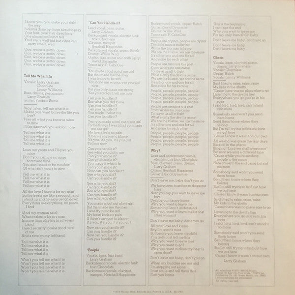 Graham Central Station : Graham Central Station (LP, Album)