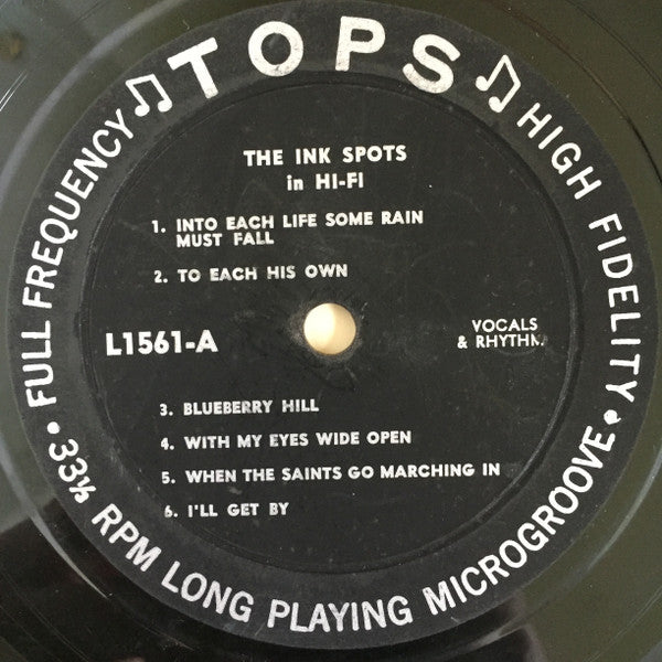 The Ink Spots (2) : The Ink Spots In Hi-Fi (LP, Album)