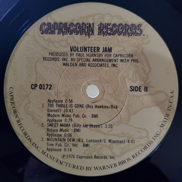 Various : Volunteer Jam (LP, Album, LA )