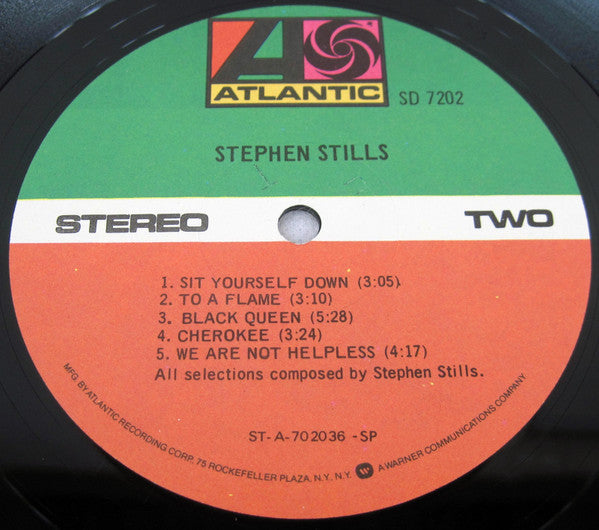 Stephen Stills : Stephen Stills (LP, Album, RP, SP)