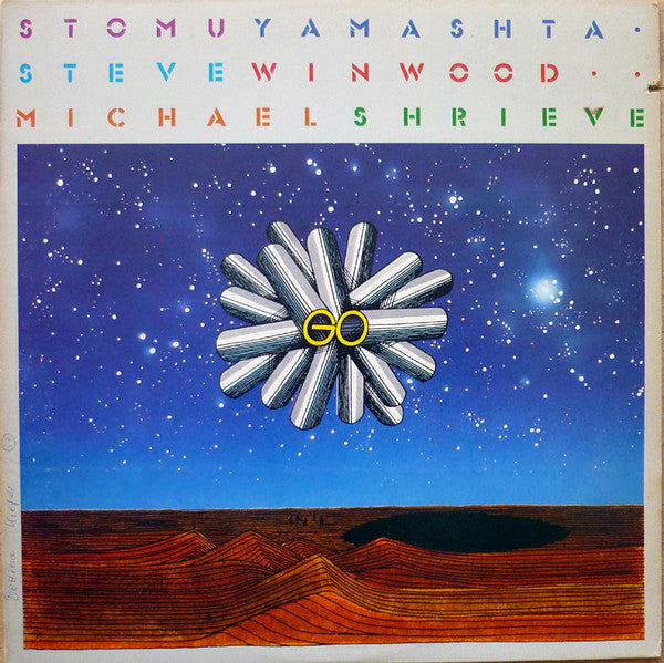 Stomu Yamashta* / Steve Winwood / Michael Shrieve : Go (LP, Album, San)