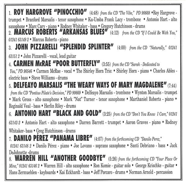 Various : Jazz Pizzazz II (CD, Promo, Smplr)