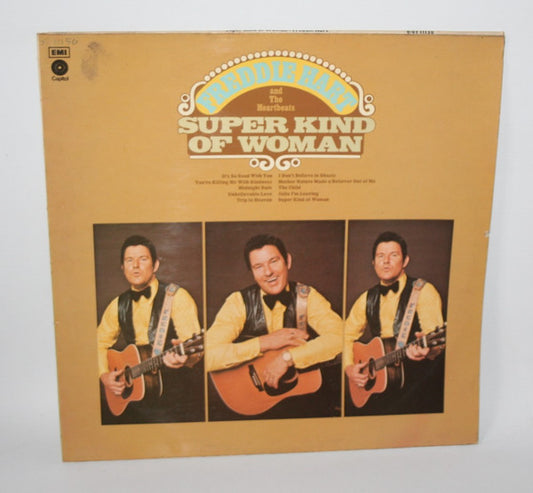 Freddie Hart And The Heartbeats : Super Kind Of Woman (LP, Album)