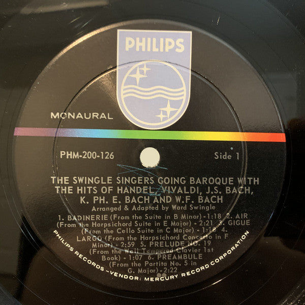 The Swingle Singers* : Going Baroque (LP, Mono)