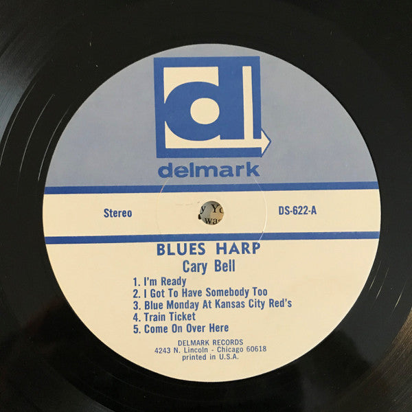Carey Bell : Carey Bell's Blues Harp (LP, Album, RE)