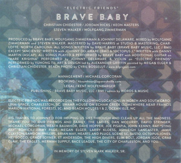 Brave Baby : Electric Friends (CD, Album)