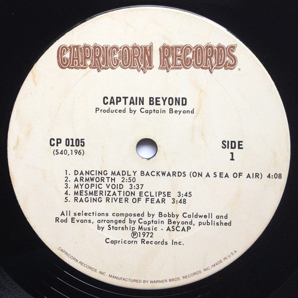 Captain Beyond : Captain Beyond (LP, Album, 3D )