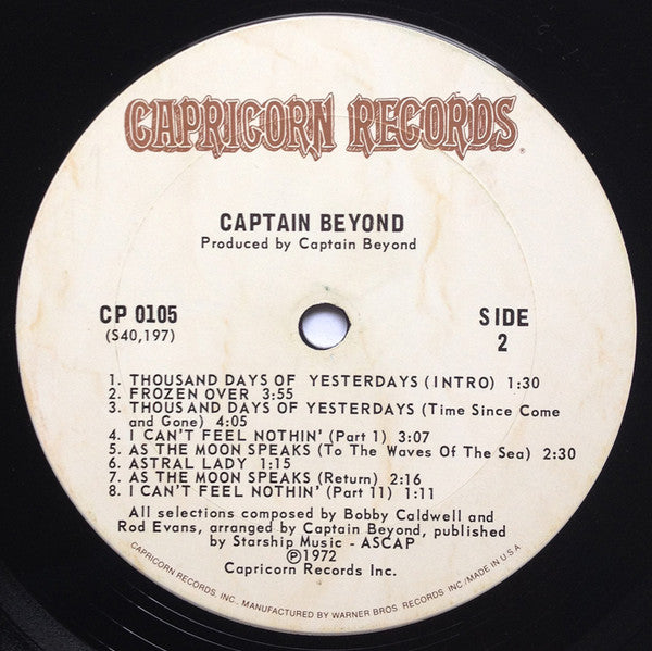 Captain Beyond : Captain Beyond (LP, Album, 3D )