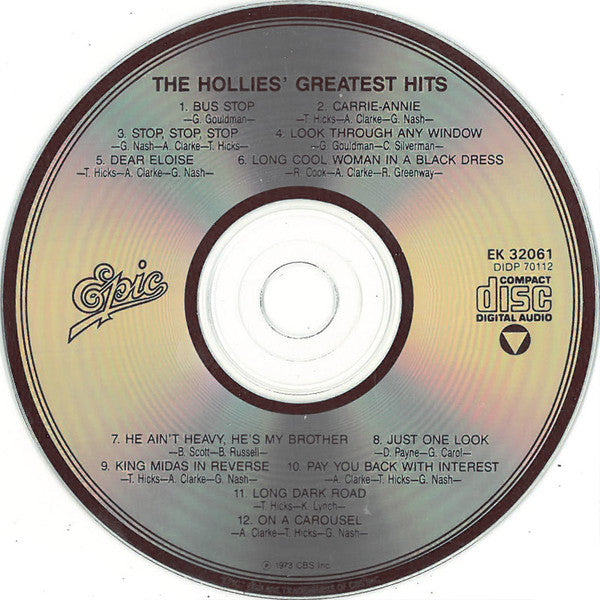 The Hollies : The Hollies' Greatest Hits (CD, Comp, RE)