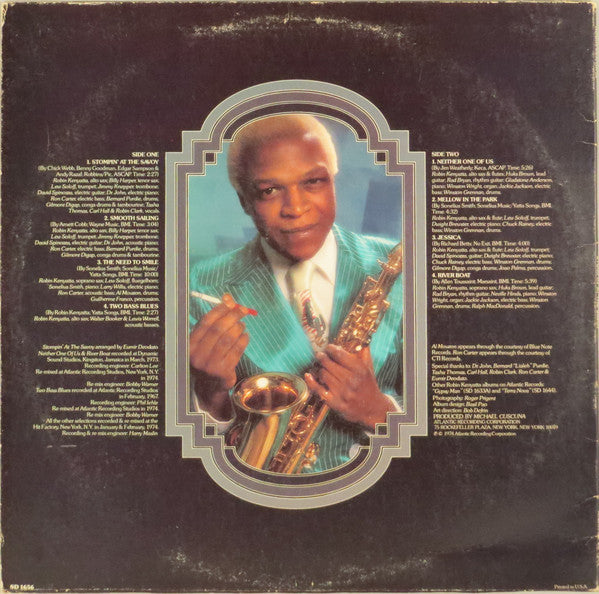 Robin Kenyatta : Stompin' At The Savoy (LP, Album, MO)