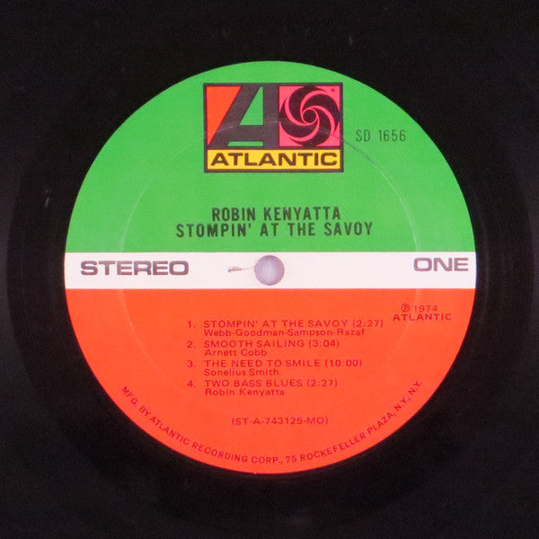 Robin Kenyatta : Stompin' At The Savoy (LP, Album, MO)