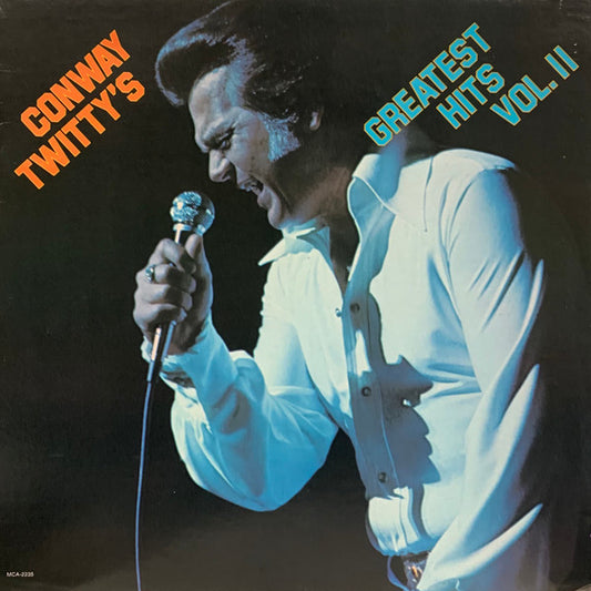 Conway Twitty : Conway Twitty's Greatest Hits Vol. II (LP, Comp, Pin)