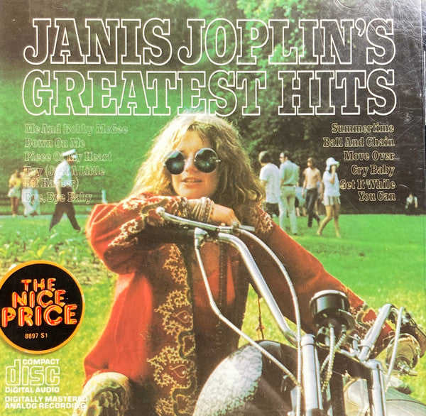 Janis Joplin : Janis Joplin's Greatest Hits (CD, Comp, RE)