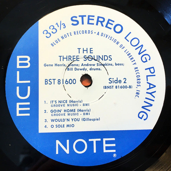 The 3 Sounds* : The 3 Sounds (LP, Album, RE, Lib)