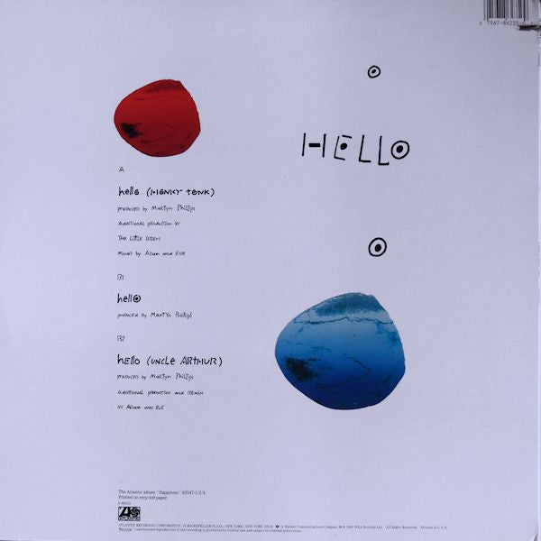 The Beloved : Hello (12", Promo)