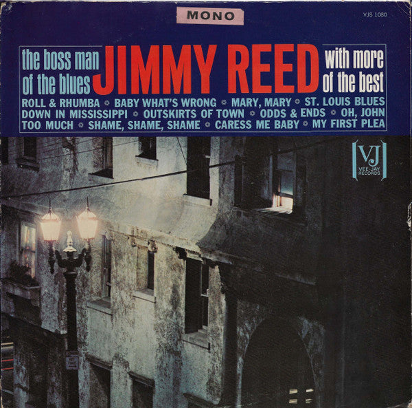 Jimmy Reed : Jimmy Reed With More Of The Best (LP, Comp, Mono, Rai)