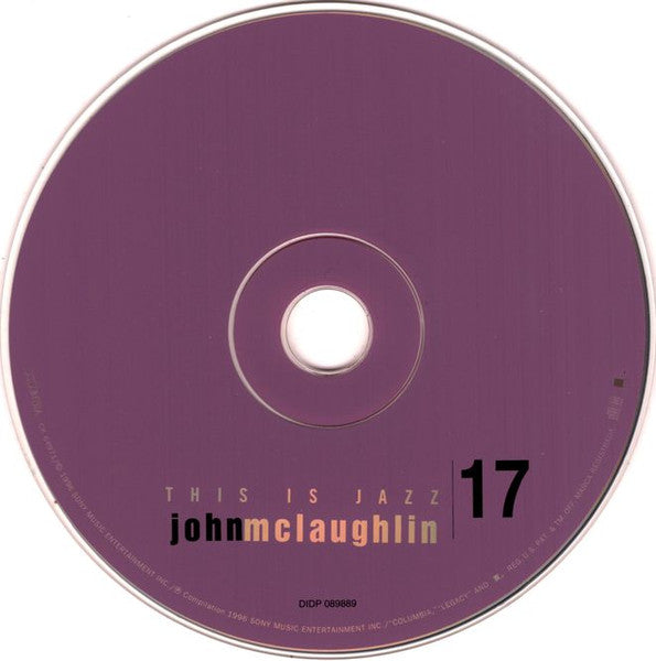 John McLaughlin : This Is Jazz  (CD, Comp, Club, RE)