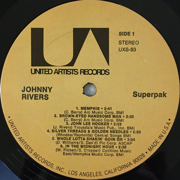 Johnny Rivers : Superpak (2xLP, Comp, RP, Ter)