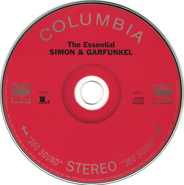 Simon & Garfunkel : The Essential Simon & Garfunkel (2xCD, Comp, RP, Pit)