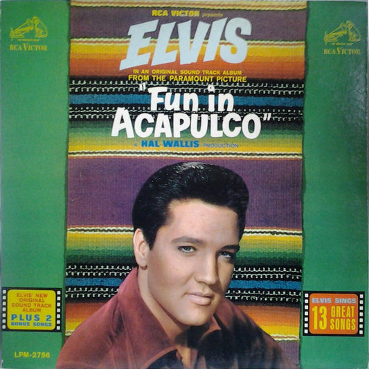 Elvis* : Fun In Acapulco (LP, Album, Mono)