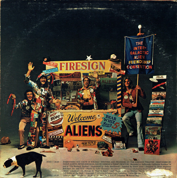 The Firesign Theatre : Everything You Know Is Wrong (LP, Album, San)