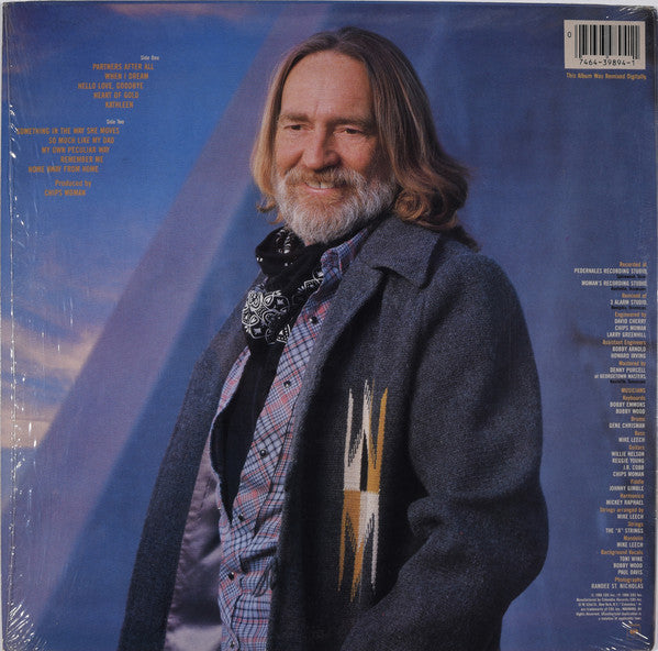 Willie Nelson : Partners (LP, Album, M/Print, Car)