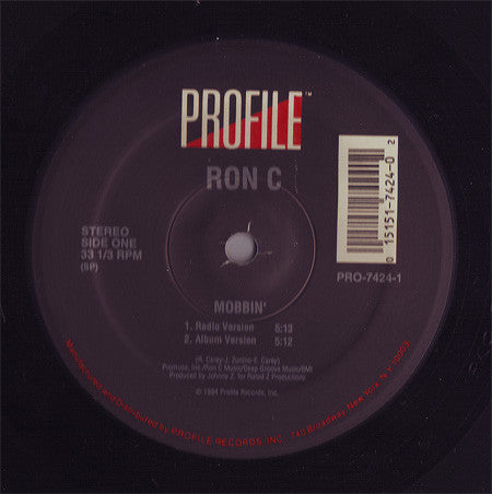 Ron C : Mobbin' (12")