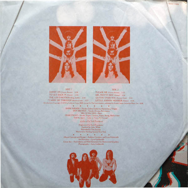 Grand Funk* : Shinin' On (LP, Album, Win)