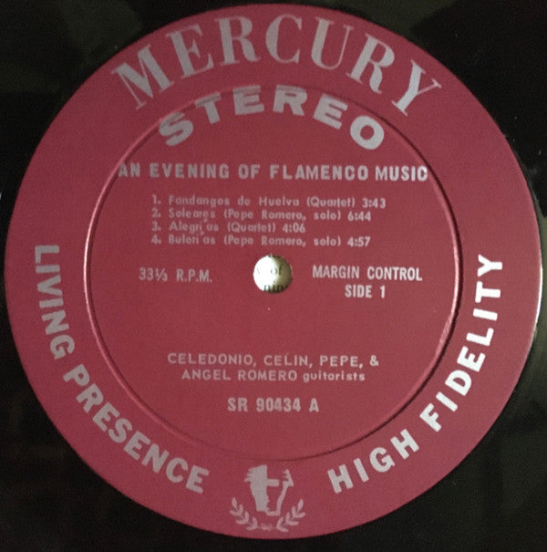 The Romeros : An Evening Of Flamenco Music (LP)