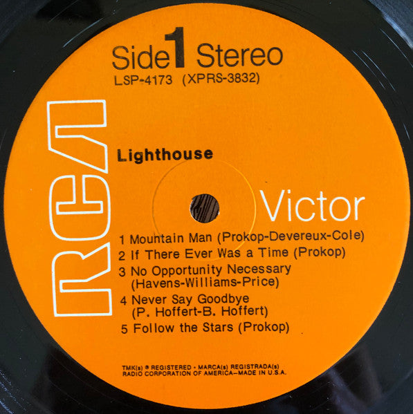 Lighthouse (2) : Lighthouse (LP, Album, Ind)