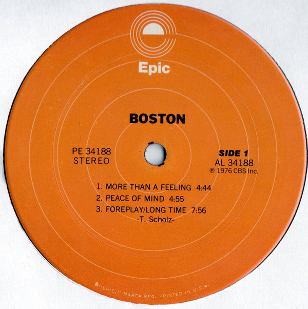 Boston : Boston (LP, Album)