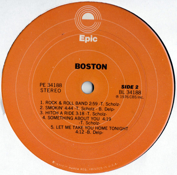 Boston : Boston (LP, Album)