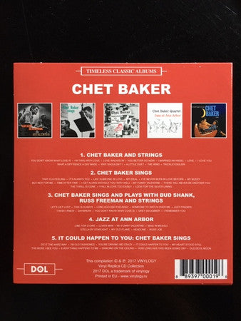 Chet Baker : Timeless Classic Albums (CD, Album, RE + CD, Album, RE + CD, Album, RE + CD)