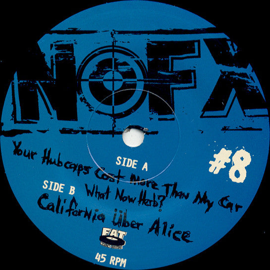 NOFX : 7 Inch Of The Month Club #8 (7", Single, RP)