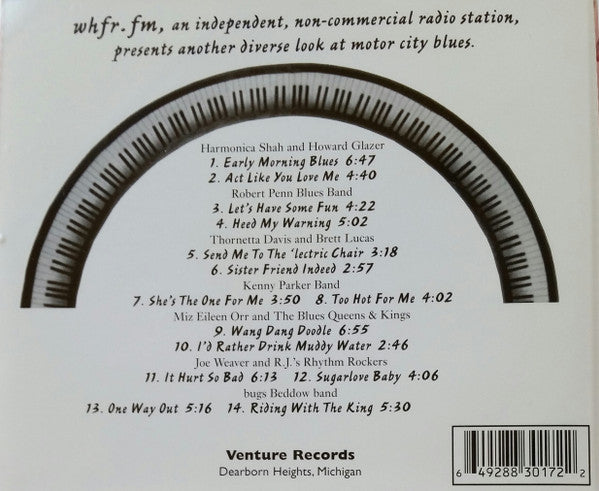 Various : Uncut Detroit III - Live Studio Blues (CD, Album)