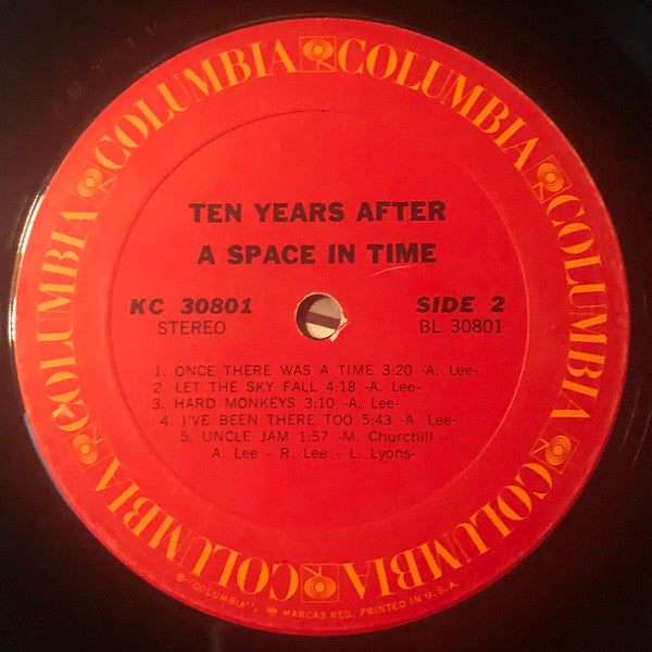 Ten Years After : A Space In Time (LP, Album, RE, RP, Ter)