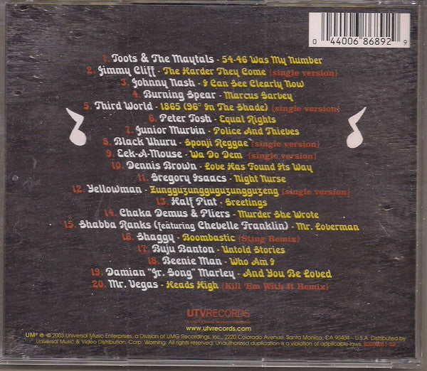 Various : Ultimate Reggae (CD, Comp)