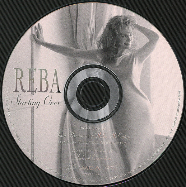 Reba McEntire : Starting Over (CD, Album)