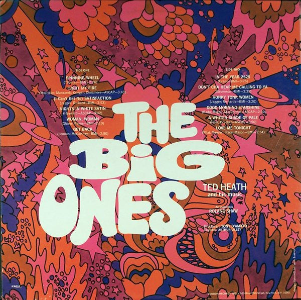 Ted Heath And His Music : The Big Ones (LP, Album)