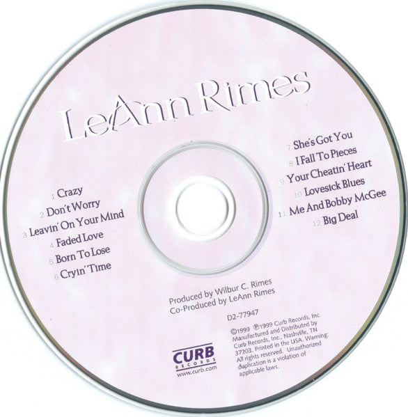 LeAnn Rimes : LeAnn Rimes (CD, Album)