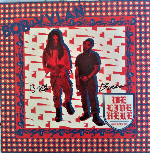 Bob Vylan (2) : We Live Here (LP, Album, Ltd, Yel)