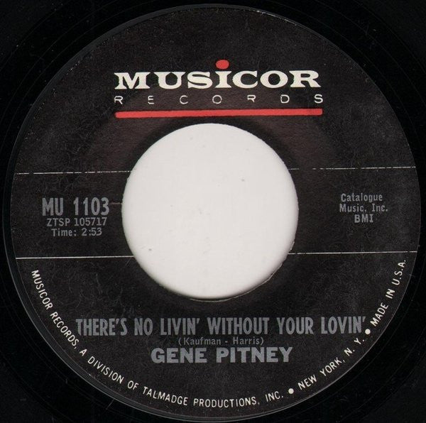 Gene Pitney : Looking Through The Eyes Of Love (7", Single)