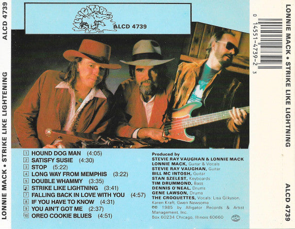 Lonnie Mack : Strike Like Lightning (CD, Album, RE)