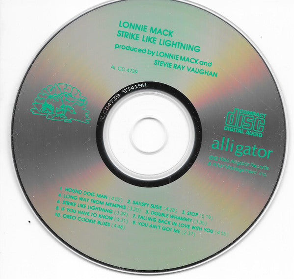 Lonnie Mack : Strike Like Lightning (CD, Album, RE)