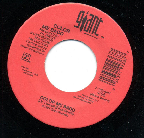 Color Me Badd : All 4 Love / Color Me Badd (7")