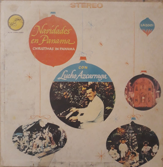 Lucho Azcarraga : Navidades En Panama (LP, Album)