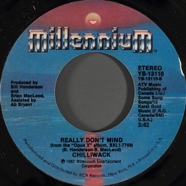 Chilliwack : Whatcha Gonna Do / Really Don't Mind (7", Single)