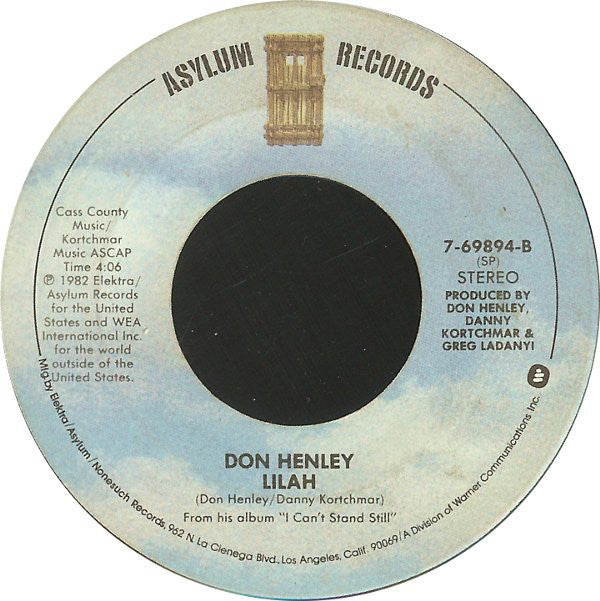 Don Henley : Dirty Laundry (7", Single, SP )